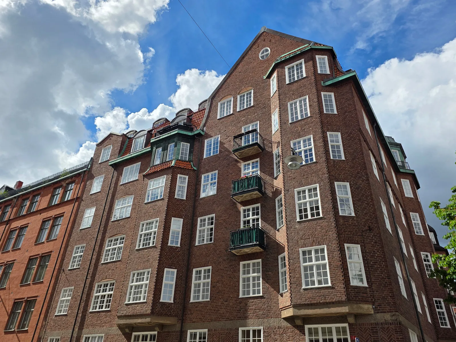 Hus i Ensta där radonhalten mäts